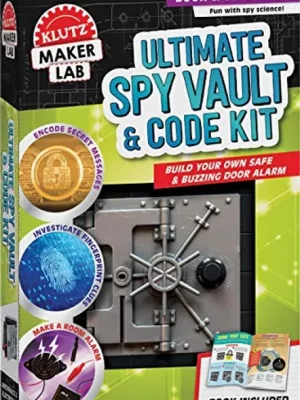 Klutz Maker Lab Ultimate Spy Vault & Code Kit <span class="author" ></span>